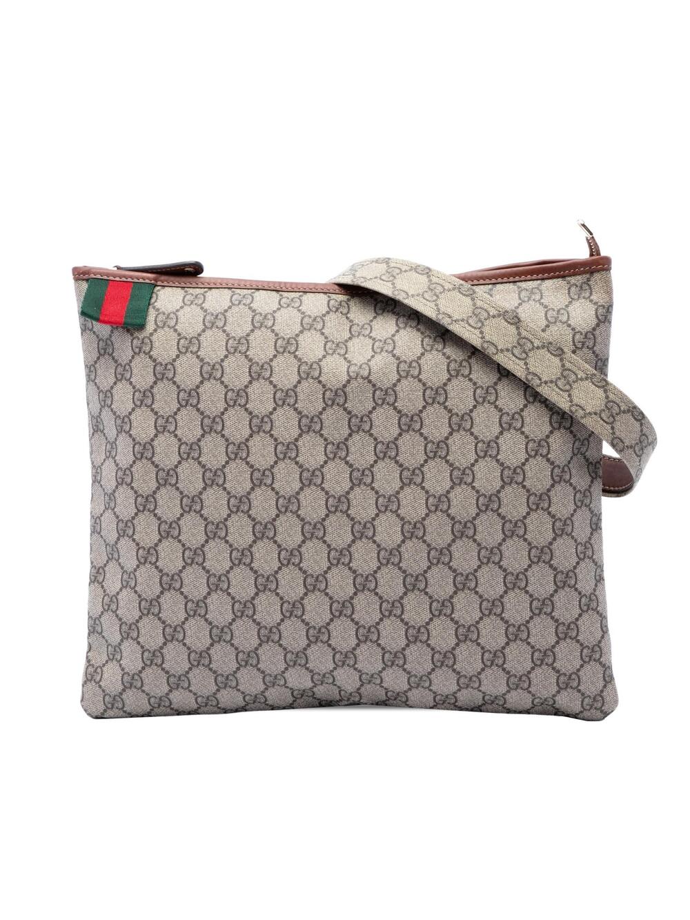 Gucci Gg Supreme Web Crossbody Pre- #361035G59B
